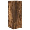 vidaXL Stojan na slunečn&iacute;ky s &uacute;loži&scaron;těm Kouřov&yacute; dub 25 x 24,5 x 64 cm