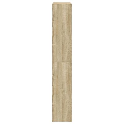 vidaXL Botník dub sonoma 80 x 21 x 125,5 cm kompozitní dřevo