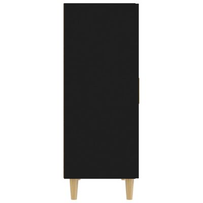 vidaXL Příborník černý 70 x 34 x 90 cm kompozitní dřevo