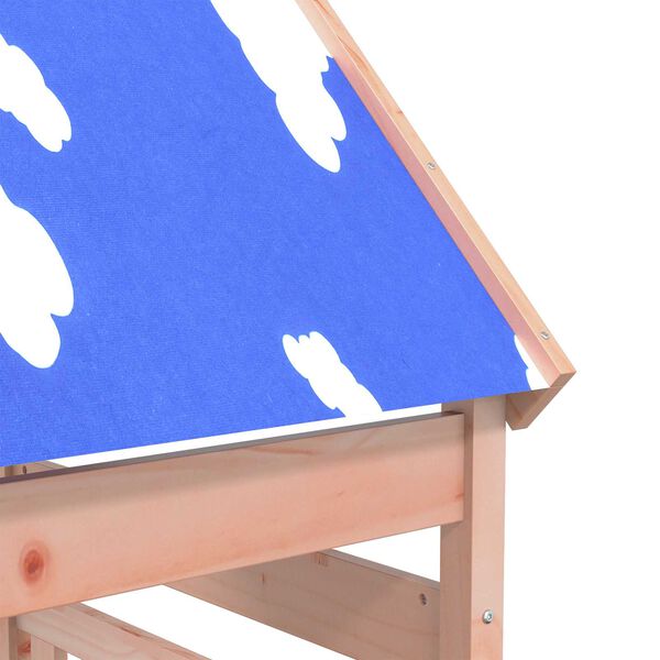 vidaXL Hern&iacute; věž Hněd&aacute; 52,5 x 85 x 265 cm Pevn&eacute; douglasov&eacute; dřevo