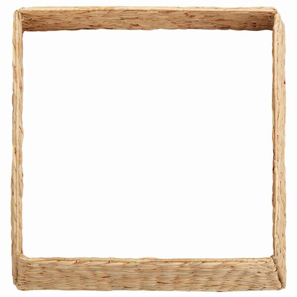 vidaXL V&aacute;nočn&iacute; obojek na stromek Hněd&aacute; 50 x 50 x 25 cm Vodn&iacute; hyacint