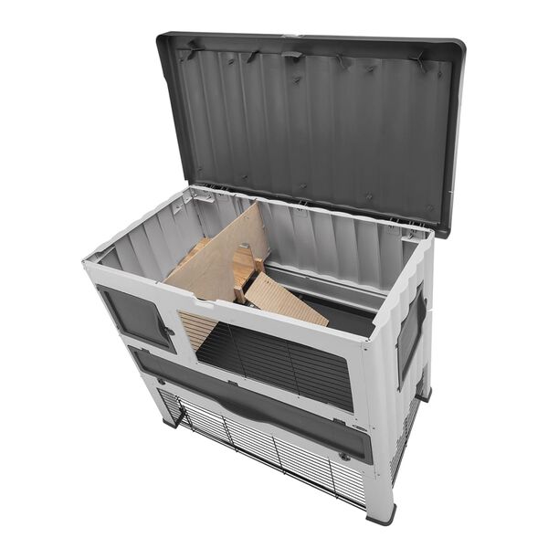 Ferplast Kr&aacute;l&iacute;k&aacute;rna Grand Lodge 120 plast &scaron;ed&aacute; 57085360