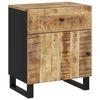 vidaXL Nočn&iacute; stolek 50x33x60 cm masivn&iacute; mangovn&iacute;k a kompozitn&iacute; dřevo