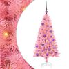 vidaXL V&aacute;nočn&iacute; stromeček Růžov&aacute; 120 cm PVC