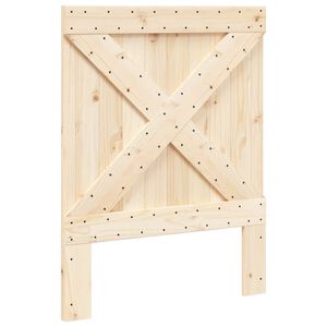 vidaXL Čelo postele 80 x 104 cm masivn&iacute; borov&eacute; dřevo