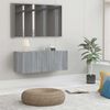 vidaXL TV skř&iacute;ňka &scaron;ed&aacute; sonoma 80 x 30 x 30 cm kompozitn&iacute; dřevo