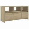 vidaXL TV skř&iacute;ňka dub sonoma 102 x 37,5 x 52,5 cm kompozitn&iacute; dřevo