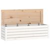 vidaXL &Uacute;ložn&yacute; box b&iacute;l&yacute; 109x36,5x33 cm masivn&iacute; borov&eacute; dřevo