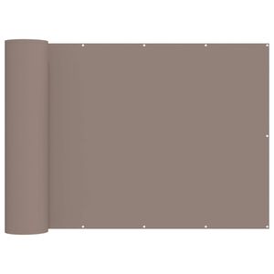 vidaXL Z&aacute;stěna na balkon 150 x 200 cm L&aacute;tka s PU povrchovou &uacute;pravou