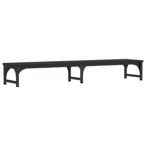 vidaXL Stojan na monitor čern&yacute; 105 x 23 x 15,5 cm kompozitn&iacute; dřevo