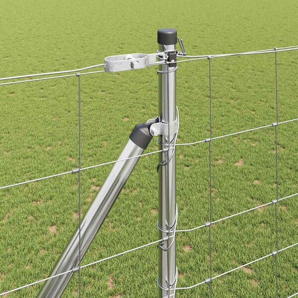 vidaXL Plotov&yacute; sloupek. Pozinkovan&yacute; 25 x 1,6 m Ocel