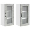 vidaXL Kryc&iacute; deska myčky na n&aacute;dob&iacute; Kalmar 2 pcs Betonově &scaron;ed&aacute;