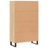 vidaXL Skř&iacute;ň highboard dub sonoma 69,5 x 31 x 115 cm kompozitn&iacute; dřevo