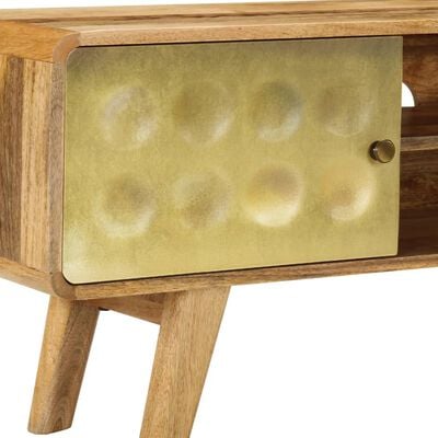 vidaXL TV stolek 120 x 30 x 45 cm masivní mangovníkové dřevo
