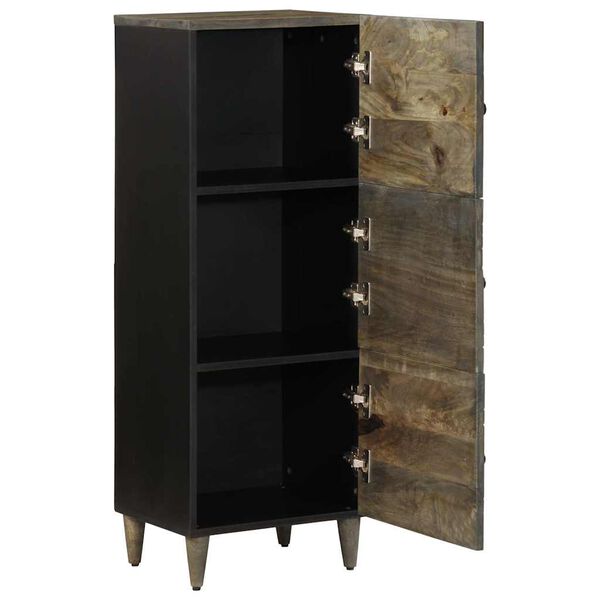 vidaXL Skř&iacute;ň highboard 40 x 33 x 110 cm masivn&iacute; mangovn&iacute;kov&eacute; dřevo