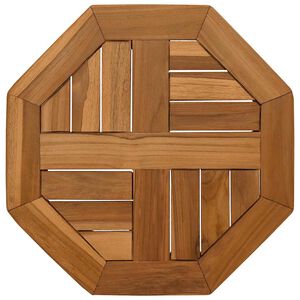 vidaXL Stoln&iacute; deska 40 x 40 x 2,5 cm osmihrann&aacute; masivn&iacute; teakov&eacute; dřevo