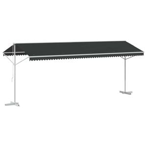 vidaXL Volně stoj&iacute;c&iacute; mark&yacute;za 6 x 3 m Polyester Antracitov&aacute;