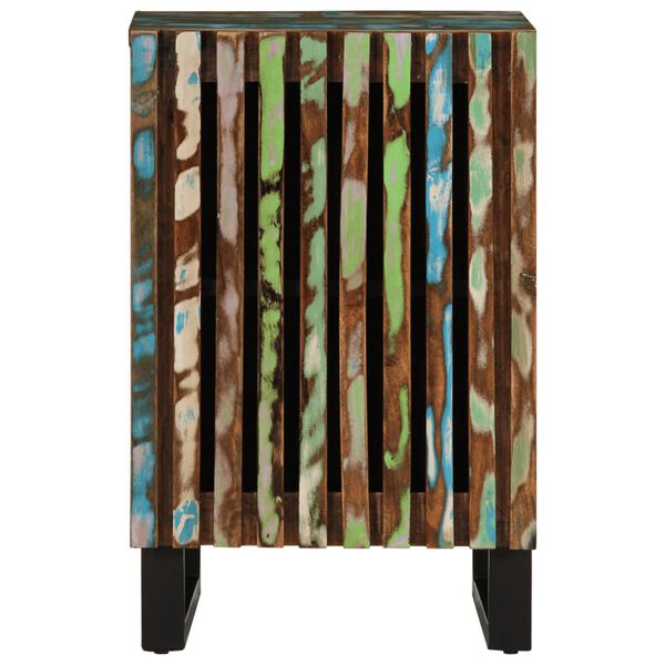 vidaXL Koupelnov&aacute; skř&iacute;ňka 38 x 34 x 58 cm masivn&iacute; ak&aacute;ciov&eacute; dřevo