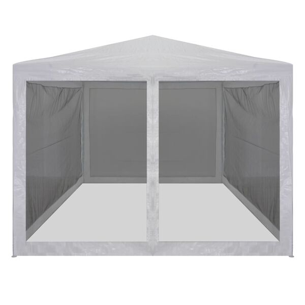 vidaXL Party stan se 4 bočními stěnami ze síťoviny 4 x 3 m