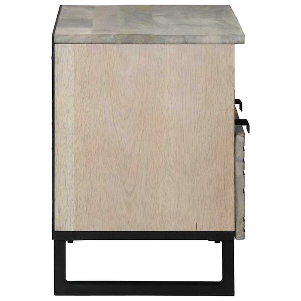 vidaXL TV jednotky se z&aacute;suvkou B&iacute;l&aacute; 70 x 33 x 46 cm Kompozitn&iacute; dřevo