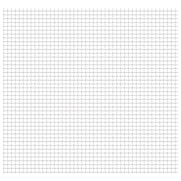 vidaXL Zahradn&iacute; pletivo vlnit&aacute; mř&iacute;žka nerez ocel 50 x 50 cm 31x31x3 mm