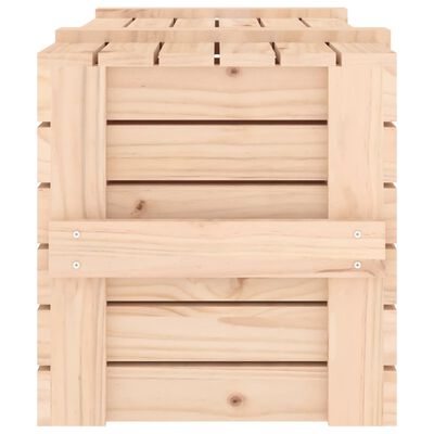 vidaXL Úložný box 91 x 40,5 x 42 cm masivní borové dřevo