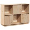 vidaXL Př&iacute;born&iacute;k 110,5 x 35 x 80 cm masivn&iacute; borov&eacute; dřevo