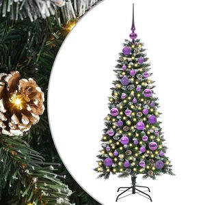 vidaXL Uměl&yacute; v&aacute;nočn&iacute; stromeček Zelen&aacute; 120 cm PVC, plast a ocel