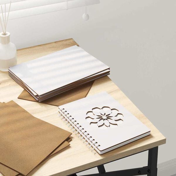 vidaXL Dekoračn&iacute; panely 150 pcs B&iacute;l&aacute; 15 x 21 x 0.27 cm