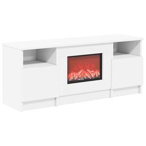 vidaXL Elektrick&yacute; krb B&iacute;l&aacute; 98 x 28,5 x 40,5 cm Kompozitn&iacute; dřevo