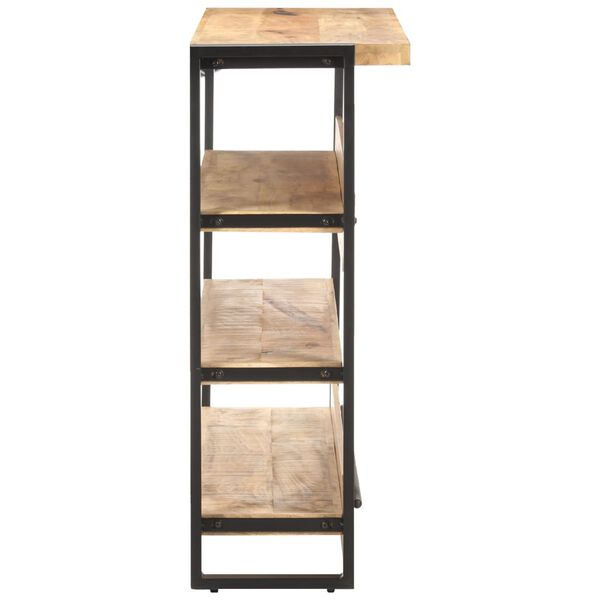 vidaXL Barový stůl 120 x 40 x 101 cm hrubé mangovníkové dřevo