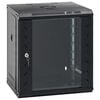 vidaXL S&iacute;ťov&yacute; kabinet s &uacute;loži&scaron;těm Čern&aacute; 530 x 400 x 600 mm Ocel
