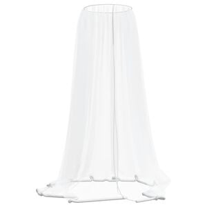 vidaXL Moskyti&eacute;ra na slunečn&iacute;k 220 s&iacute;ťovina b&iacute;l&aacute; &Phi; 330 x 250 cm