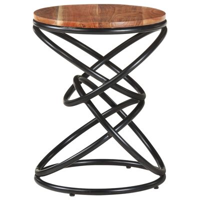 vidaXL Koncový stolek 40 x 40 x 52 cm masivní akáciové dřevo