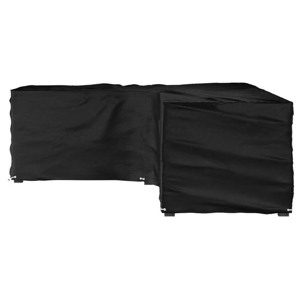 vidaXL Plachta na zahradn&iacute; n&aacute;bytek tvar L 16 oček 210 x 260 x 80 cm