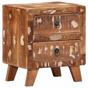 vidaXL Nočn&iacute; stolek 40x32x46 cm masivn&iacute; recyklovan&eacute; dřevo