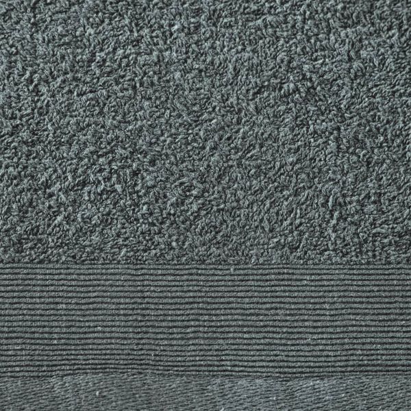 vidaXL Ručníky 5 ks bavlna 450 g/m² 50 x 100 cm zelené