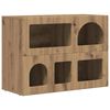 vidaXL Serv&iacute;rovac&iacute; skř&iacute;ň ELST Artisanov&yacute; dub 80.5 x 35 x 59 cm