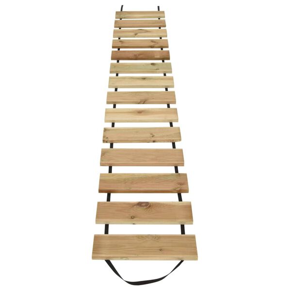 vidaXL Zahradn&iacute; rolovac&iacute; chodn&iacute;ček 50 x 300 cm impregnovan&aacute; borovice