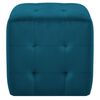 vidaXL Taburety 2 ks modré 30 x 30 x 30 cm sametová látka