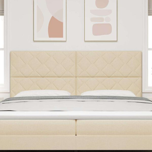 vidaXL Čelo postele Kr&eacute;mov&aacute; 200 cm textil