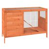 vidaXL Kr&aacute;l&iacute;k&aacute;rna hněd&aacute; 103 x 44 x 69,5 cm masivn&iacute; borov&eacute; dřevo