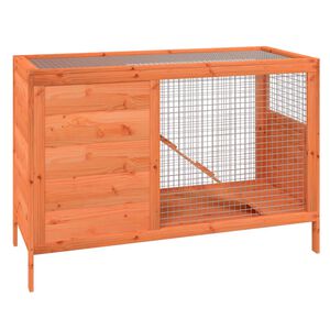 vidaXL Kr&aacute;l&iacute;k&aacute;rna hněd&aacute; 103 x 44 x 69,5 cm masivn&iacute; borov&eacute; dřevo
