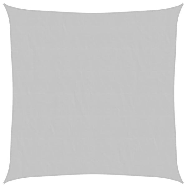 vidaXL St&iacute;nic&iacute; plachta světle &scaron;ed&aacute; 3,6 x 3,6 m 100% polyester oxford