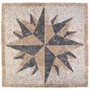 vidaXL Mozaikov&eacute; dlaždice s v&iacute;tr patternem V&iacute;cebarevn&yacute; 120 x 120 cm