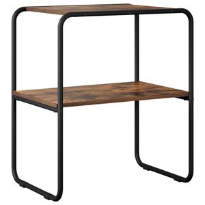 vidaXL Konzolov&yacute; stolek Kouřov&yacute; dub 80 x 42,5 x 70 cm Kompozitn&iacute; dřevo
