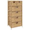 vidaXL Komoda se 6 ko&scaron;&iacute;ky 47 x 37 x 100 cm vodn&iacute; hyacint
