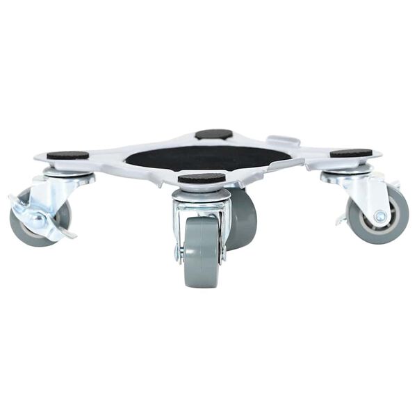 vidaXL Nábytkové kolečka 4 ks se zvedákem 15,5x15,5x5,5 cm ocel 1000 kg