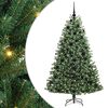 vidaXL Uměl&yacute; Skl&aacute;dac&iacute; V&aacute;nočn&iacute; Strom Zelen&aacute; 180 cm PVC a kov