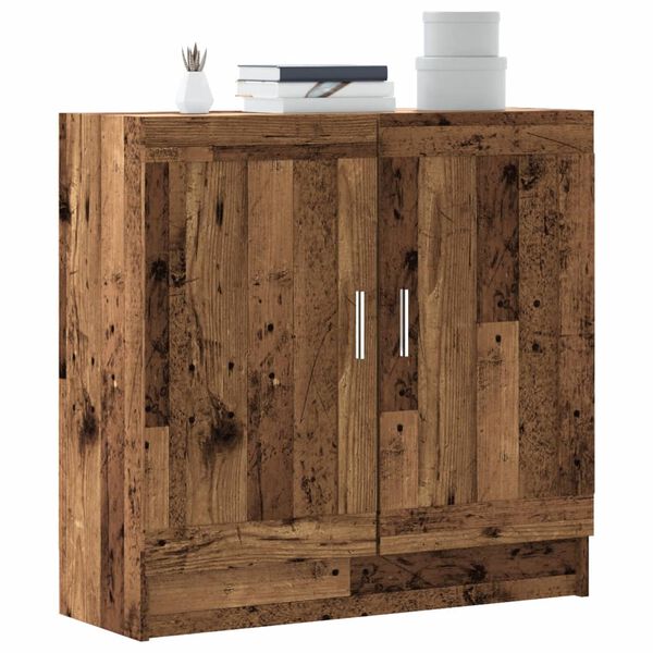 vidaXL Knihovna old wood 82,5 x 30,5 x 80 cm kompozitn&iacute; dřevo